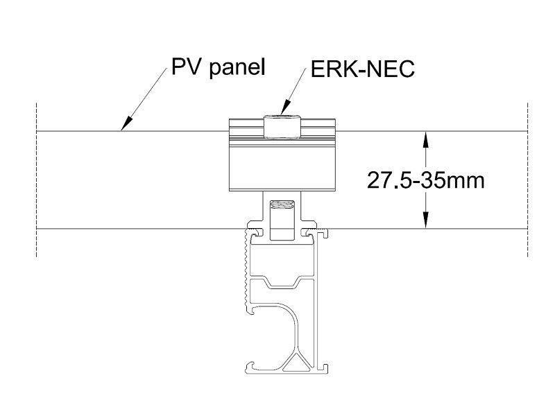 adjustable end clamp