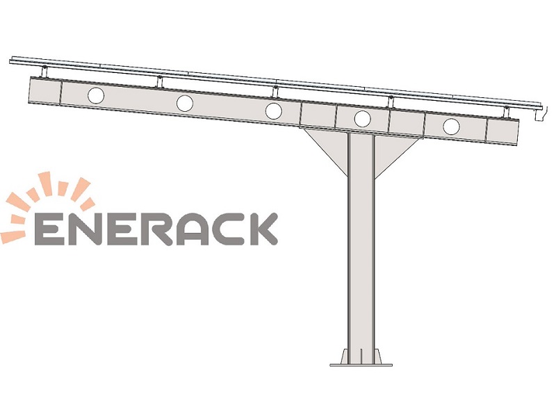 Waterproof carport solar mounting system