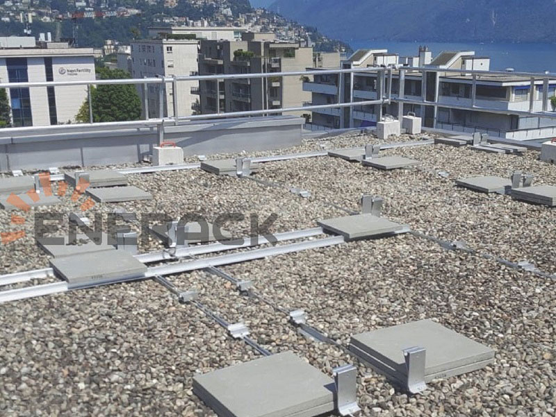 Ballasted solar mounting system