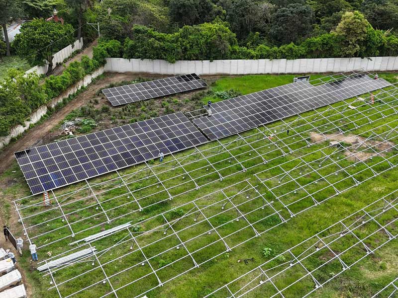 ZAM ground solar mounting systems