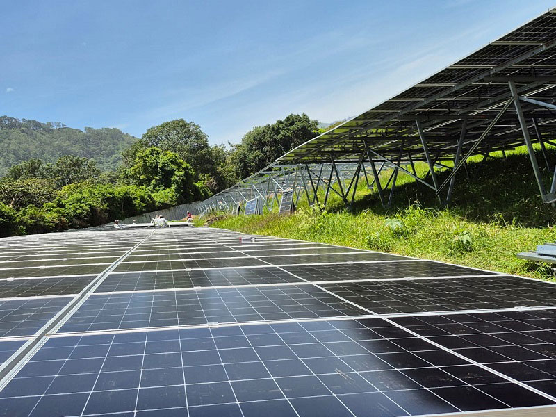 ZAM ground solar mounting systems