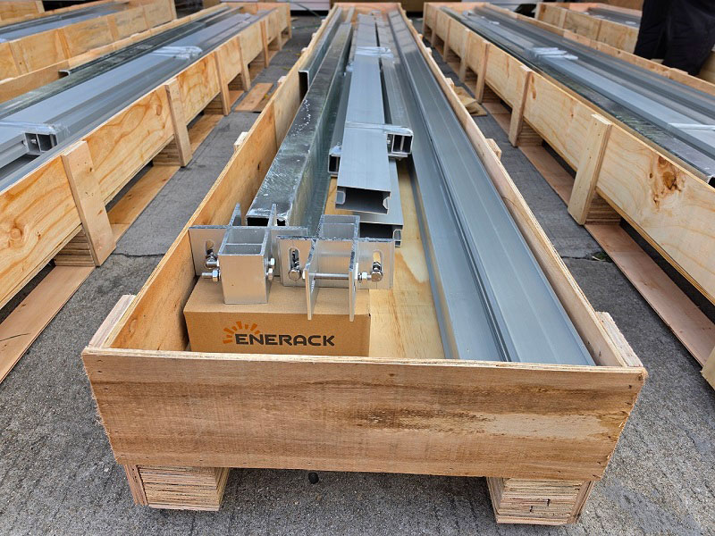 U pile ground solar mounting system
