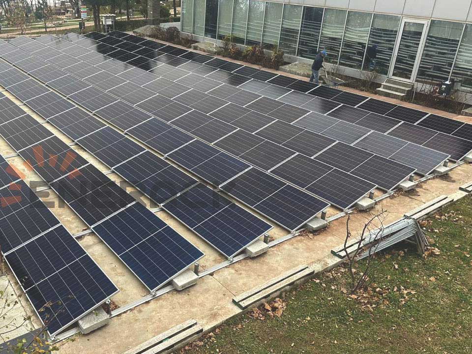 50KW Ballasted-PRO система в Албания