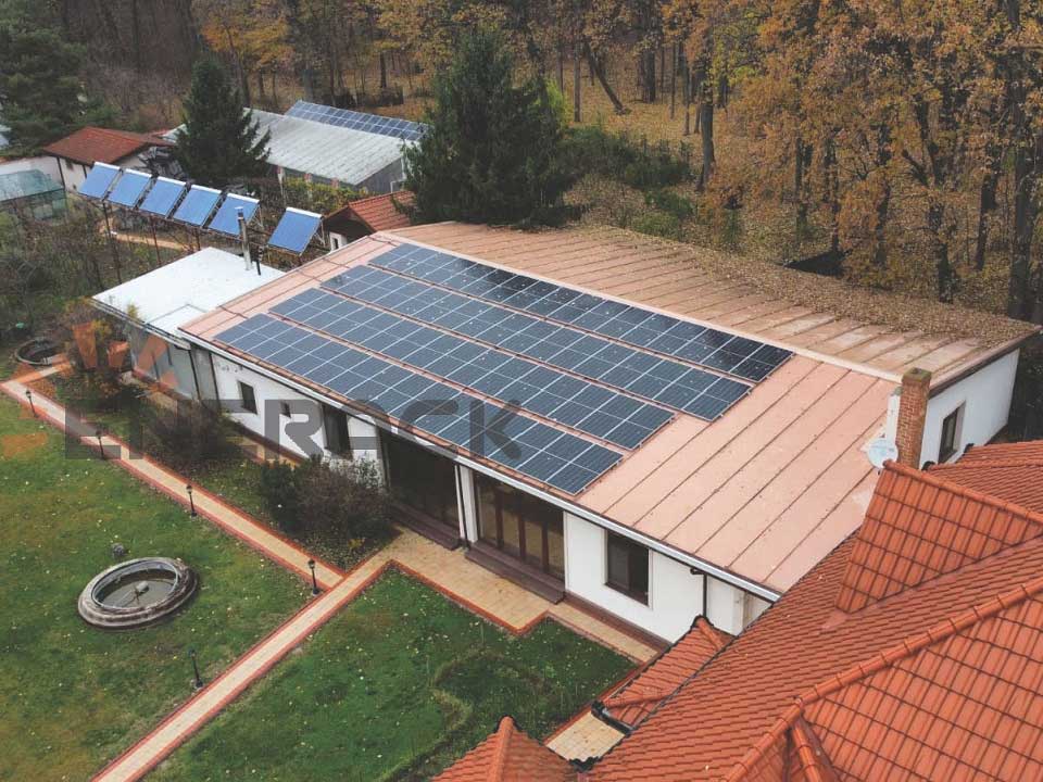 26KW C22 Стояща скоба за метален покрив в Румъния