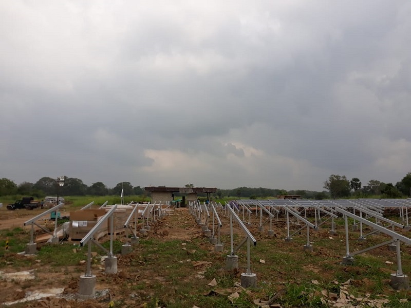 2MW системи за наземно монтиране в Шри Ланка